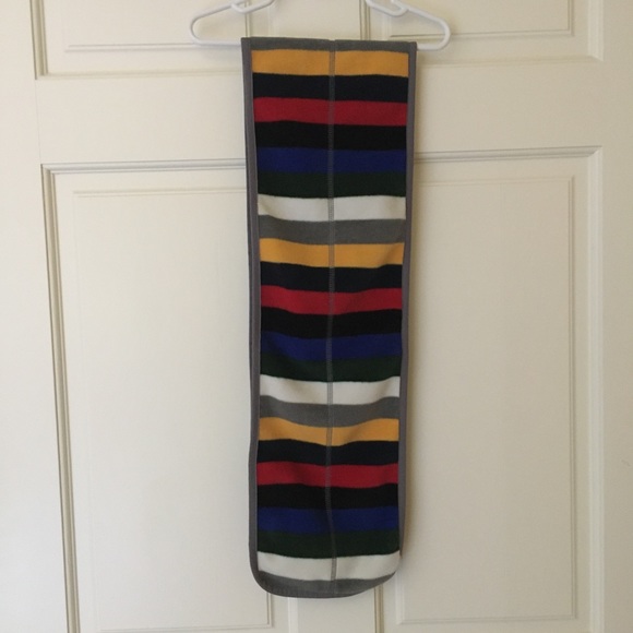 SOLD Gap Kids Scarf Warm Soft Fleece Wrap Striped - Picture 7 of 7